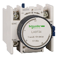 Дополнительный контактный блок с выдержкой времени | код. LADT26 | Schneider Electric